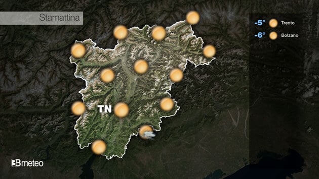 Meteo TRENTINO ALTO ADIGE Video: previsioni aggiornate