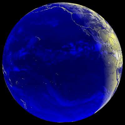 Satellite Oceano Pacifico