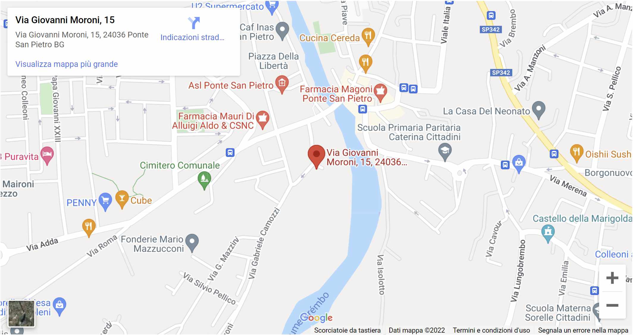 Mappa Meteosolutions